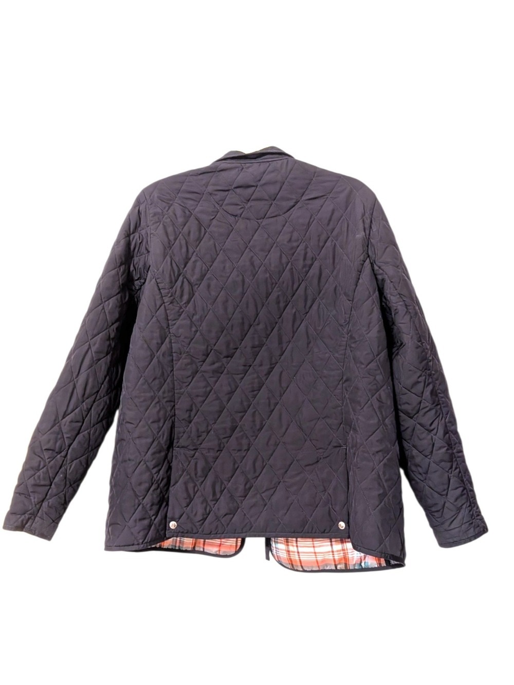 Lands End Black Quilted Jacket - Picture 2 of 9